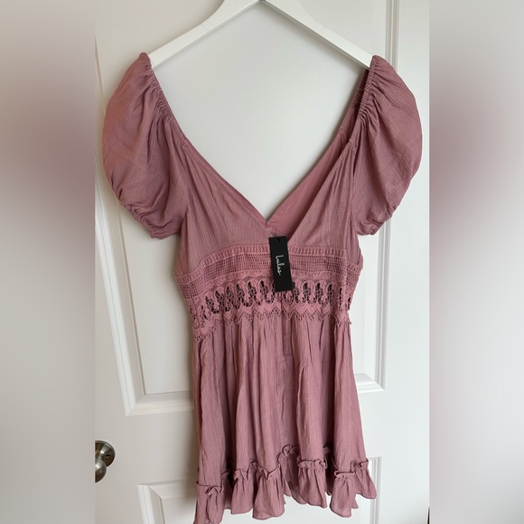 Lulus Dresses & Skirts - Lulus minidress, size large, mauve purple